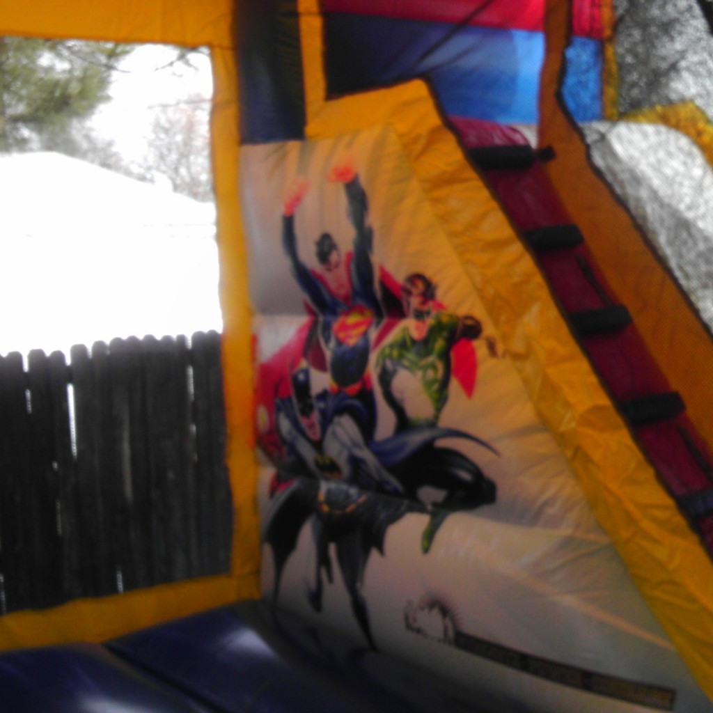 Justice League Combo Bounce House Rentals & Water Slides
